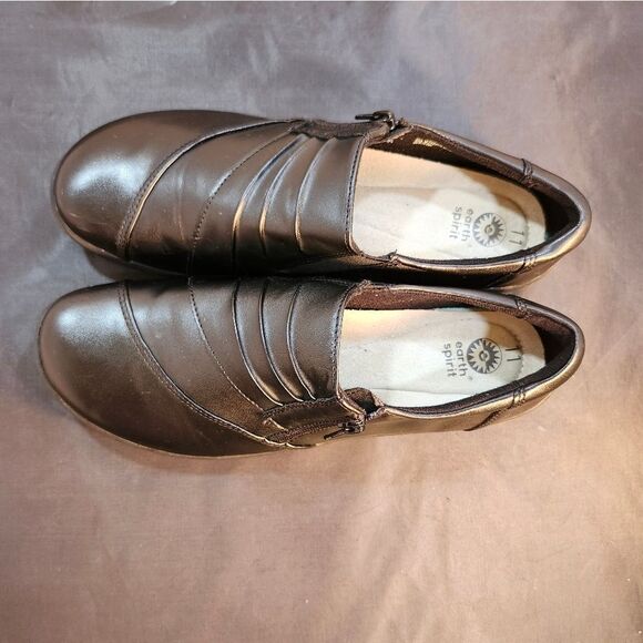 EARTH SPIRIT SLIP-ON ROUND-TOE WOMEN'S LOAFERS - Picture 4 of 13